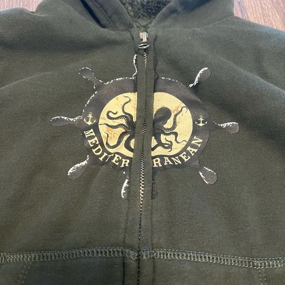 Holland America Cruise Toddler Fleece Zip Up Mediterranean Sweatshirt Size M - Picture 2 of 6